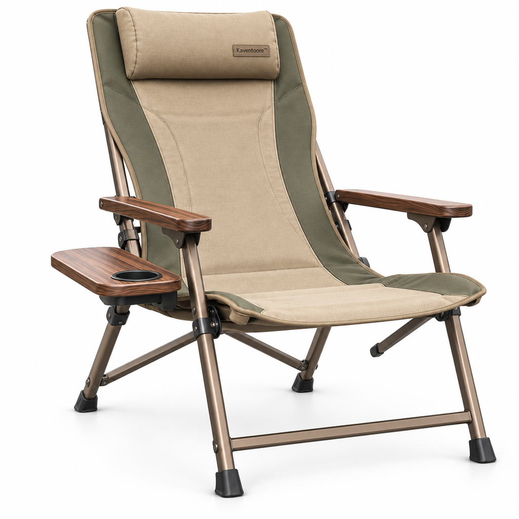 Kaventoore™ TimberRest Ergonomic Camp Chair