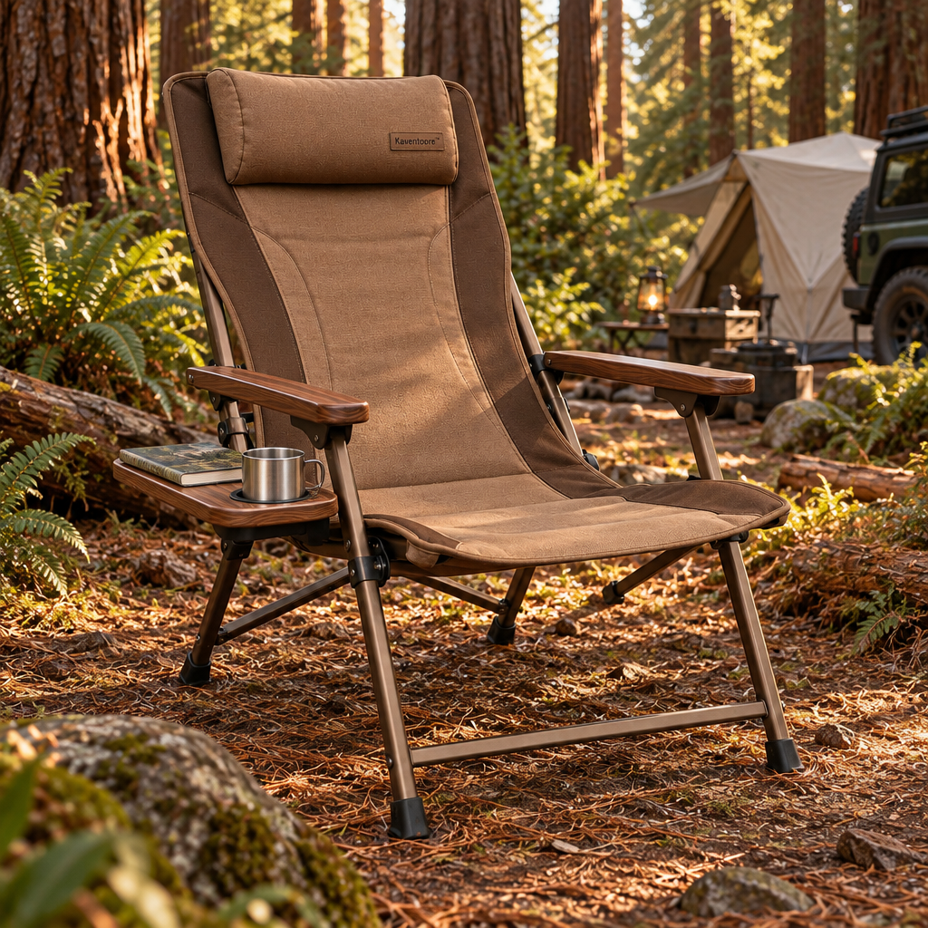 Kaventoore™ TimberRest Ergonomic Camp Chair