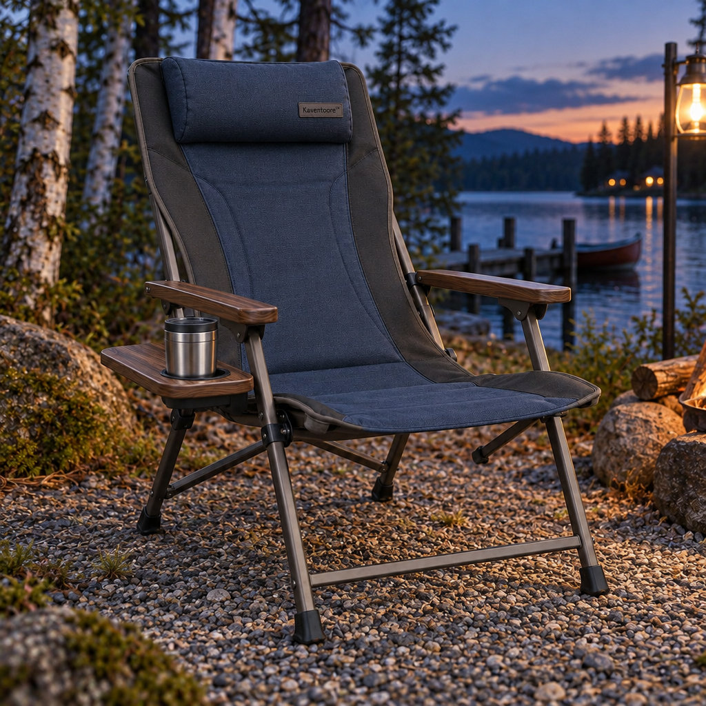Kaventoore™ TimberRest Ergonomic Camp Chair