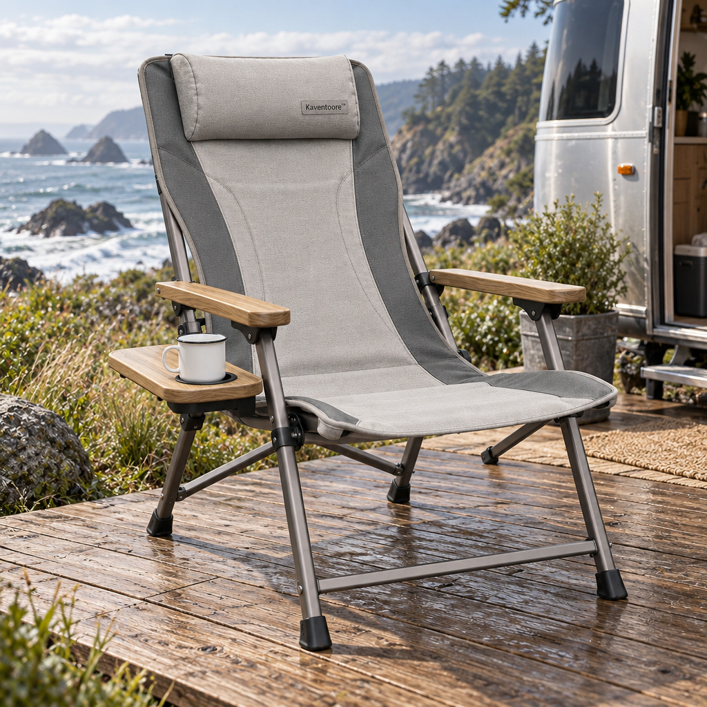 Kaventoore™ TimberRest Ergonomic Camp Chair