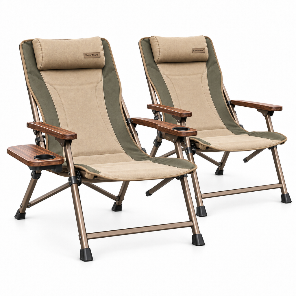 Kaventoore™ TimberRest Ergonomic Camp Chair